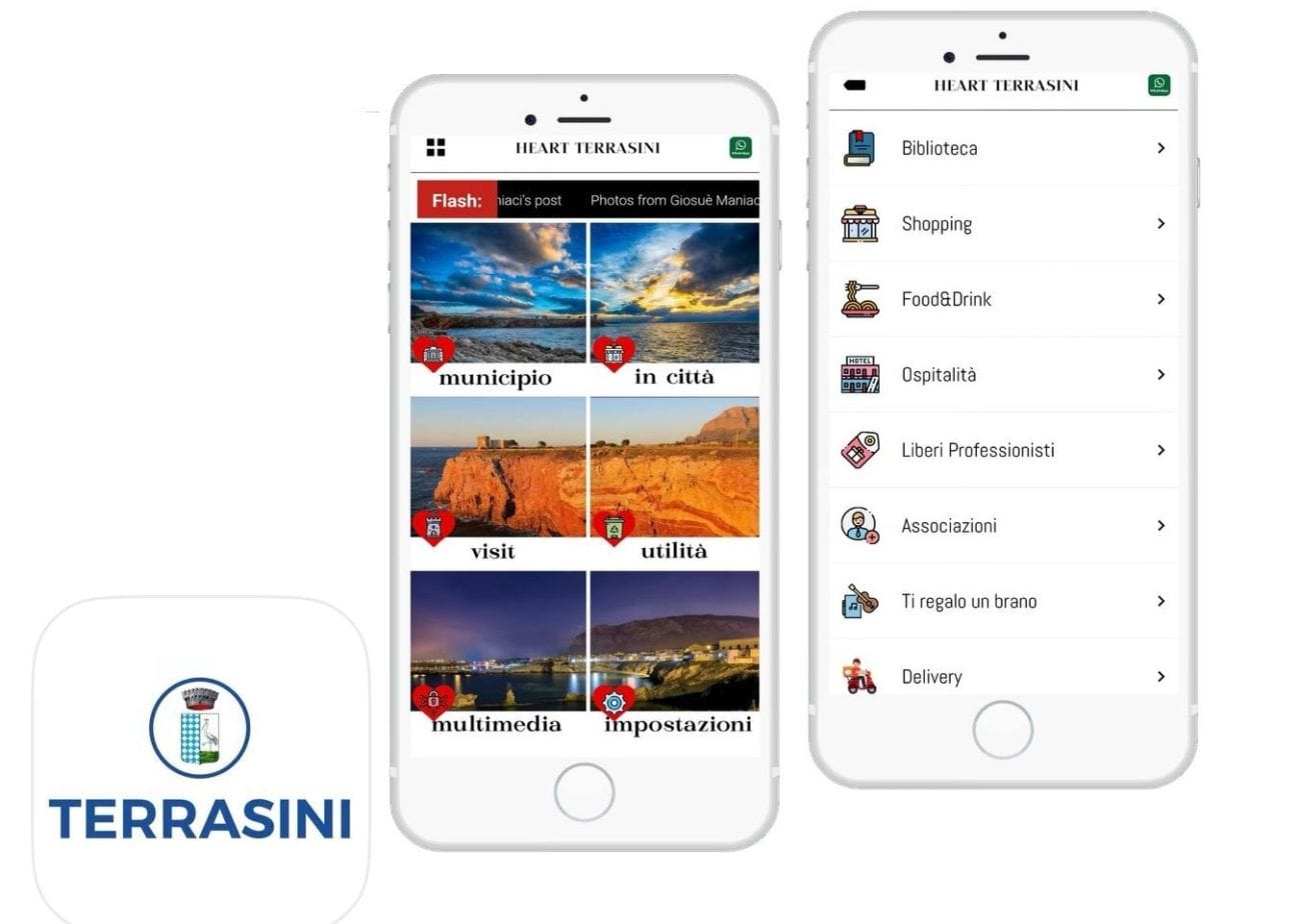 Boom di visualizzazioni per app 'Città di Terrasini'