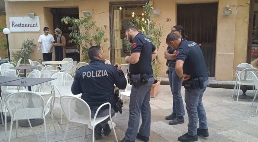 Malviventi in azione a Trapani, rubano registratore di cassa di ristorante e scappano