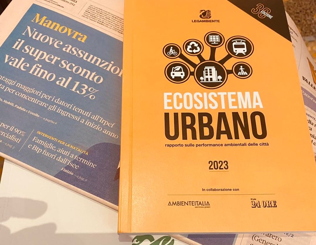 Ecosistema Urbano di Legambiente, male Trapani. Nella classifica generale è 86°