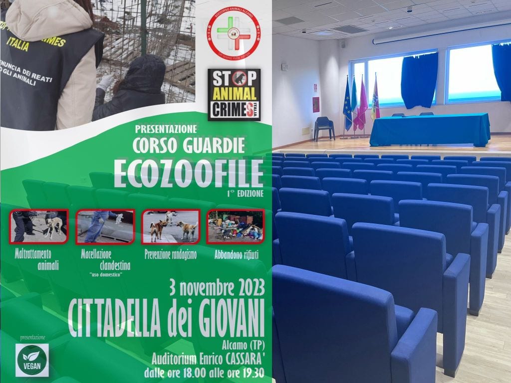 Corso per guardie ecozoofile, presentazione ad Alcamo