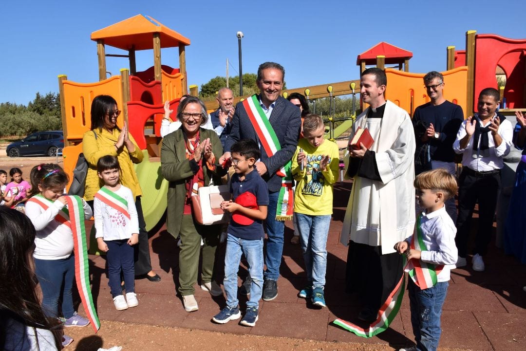 Inaugurato a Marsala il parco giochi di San Leonardo